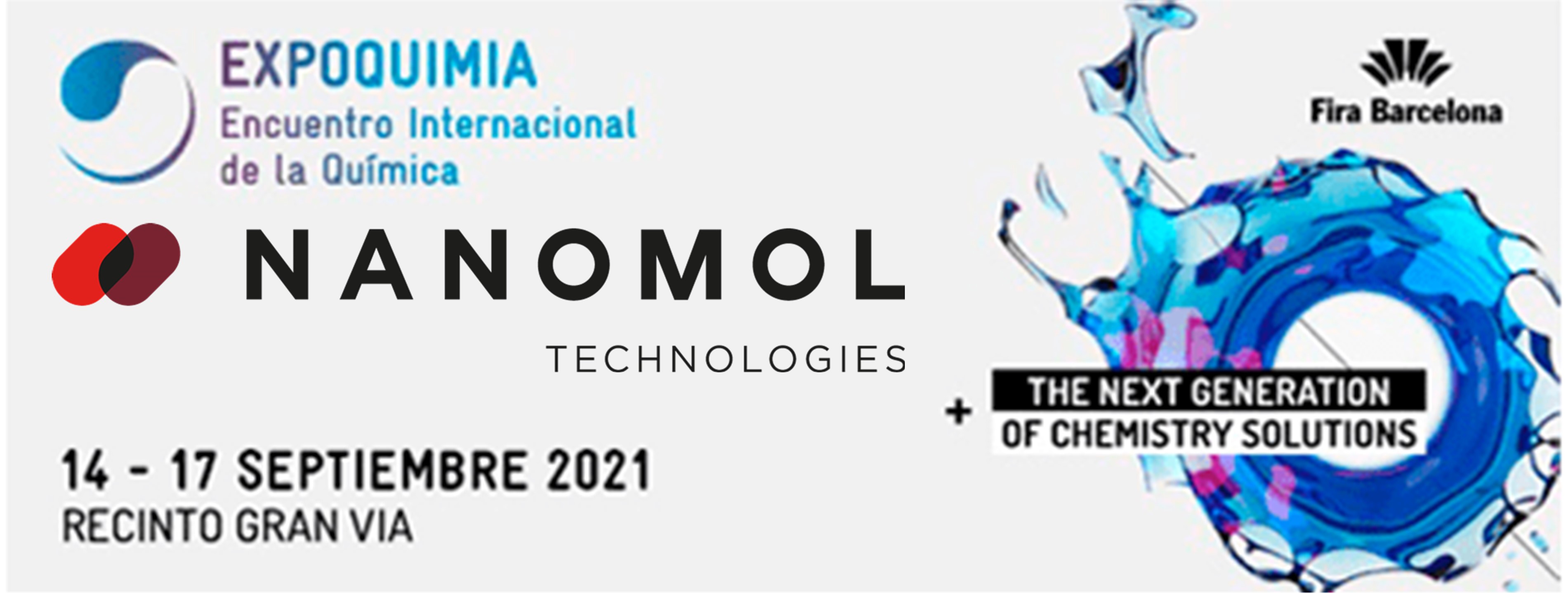 NANOMOL TECHNOLOGIES IS PRESENT AT EXPOQUIMIA 2021